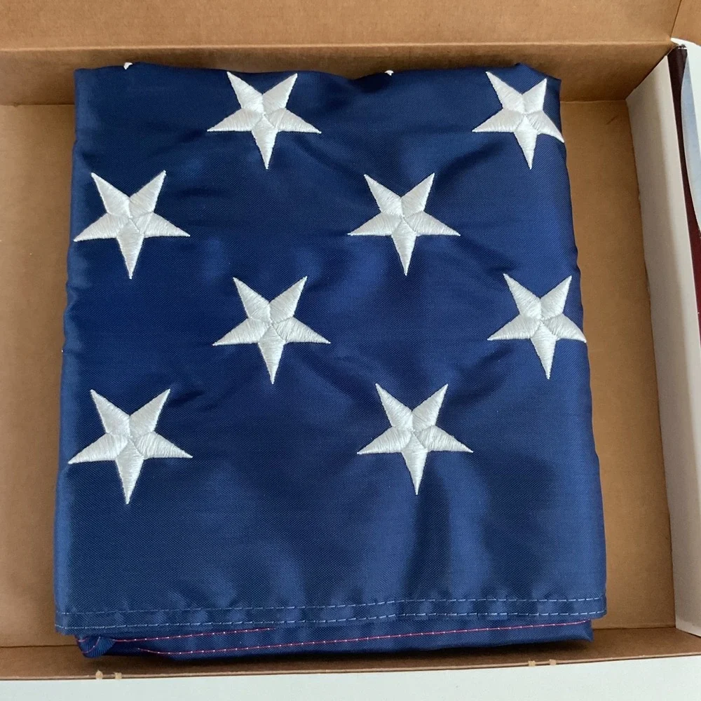 Valley Forge Perma-Nyl American Flag 3' x 5' Sewn Outdoor 100% Nylon 35211000-LK